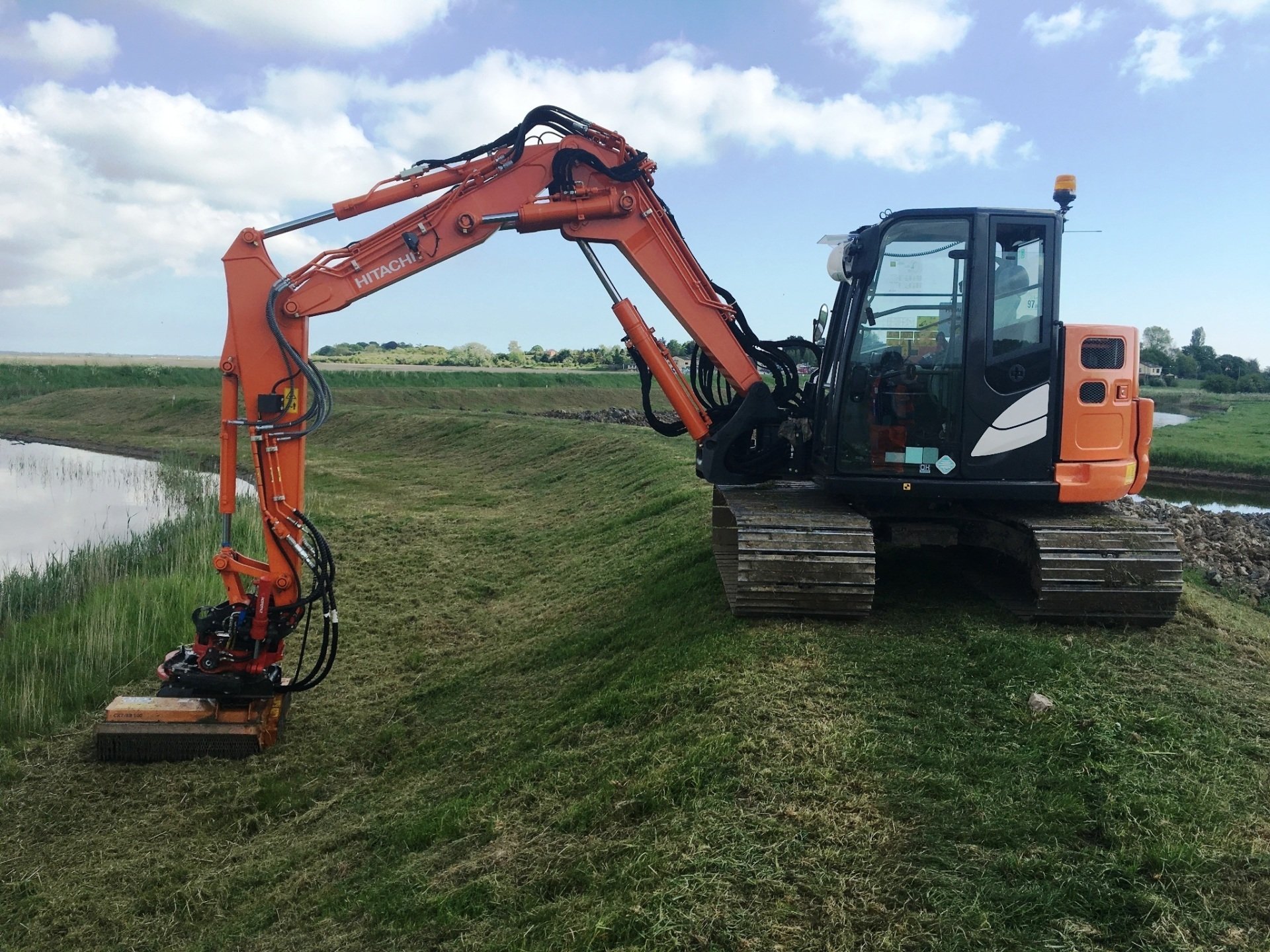 tracked diggers Wakeham Hire