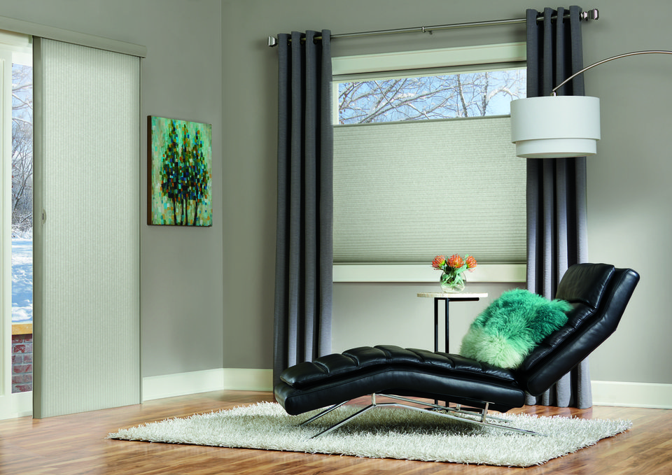 Benefits of Custom Honeycomb Shades for Homes in Newton, Massachusetts (MA) like Duette for Living Rooms