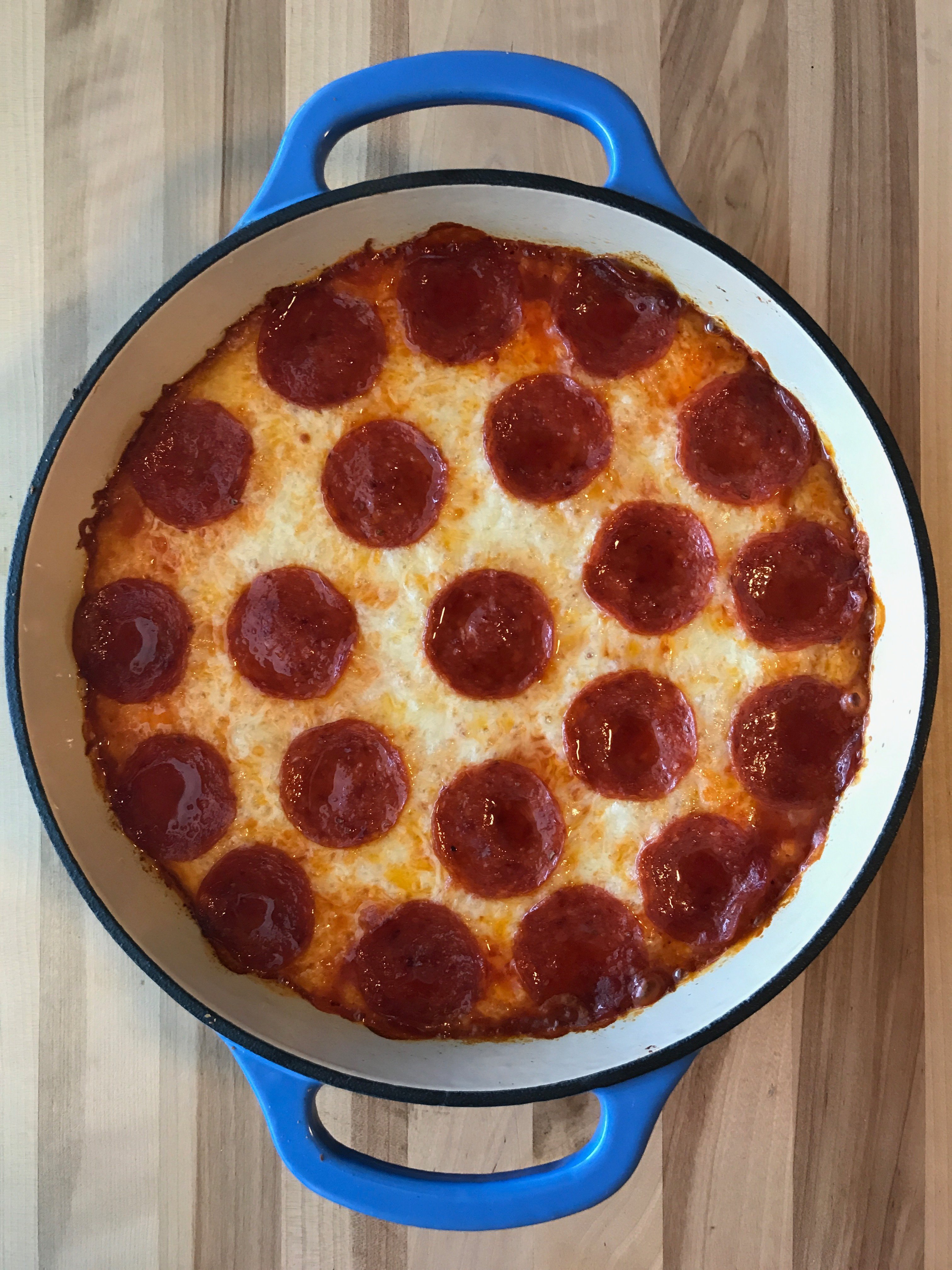 Dutch Oven Pizza Pasta