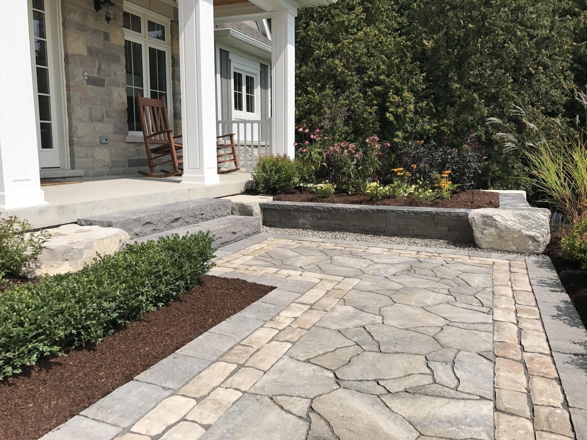 Natural Stone Interlock R. Havery Landscaping
