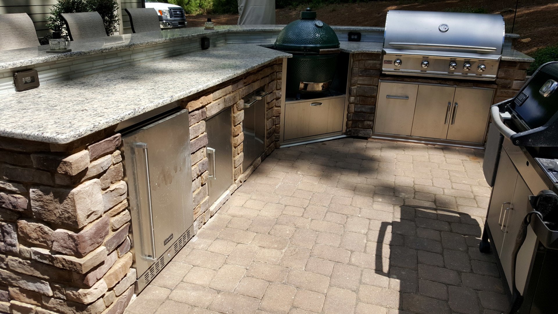 Outdoor Kitchens Cary, Holly Springs & Wake Forest, NC Deck