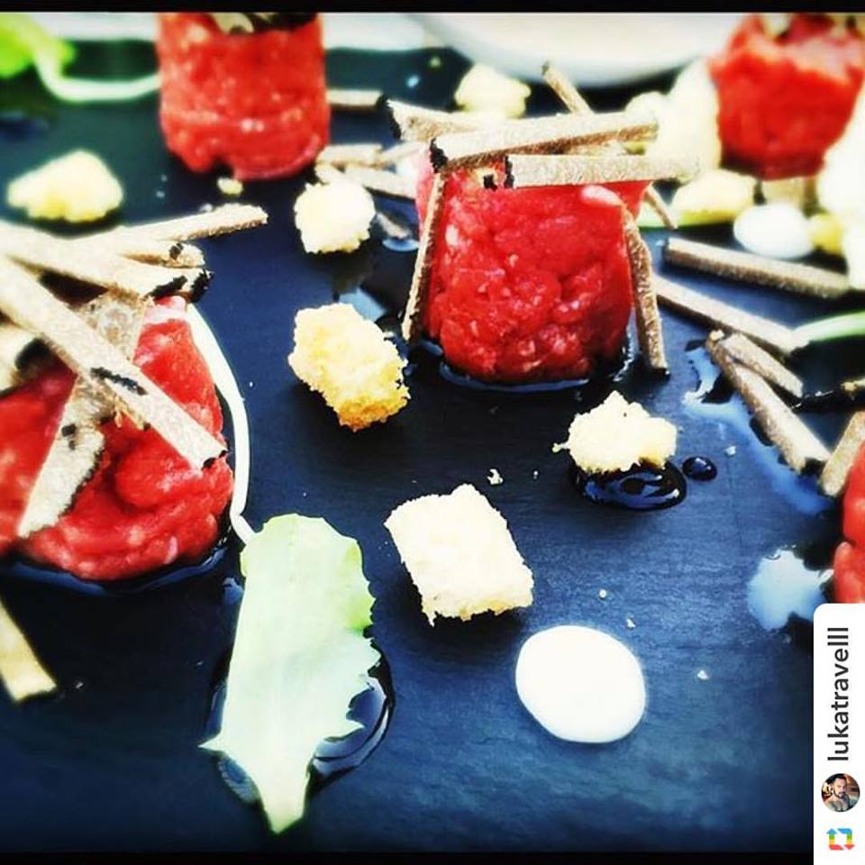 Tartare di carne - Antica Trattoria Miravalle - provincia di Brescia