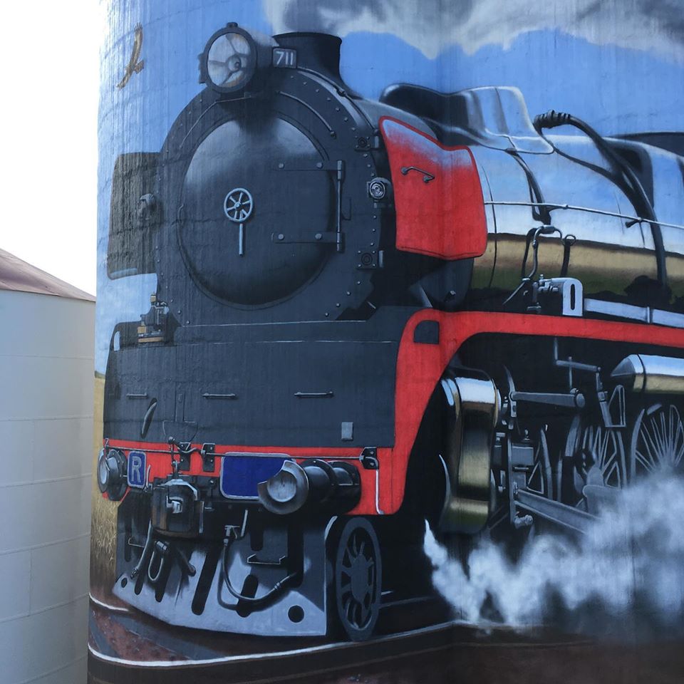 Colbinabbin Silo Art