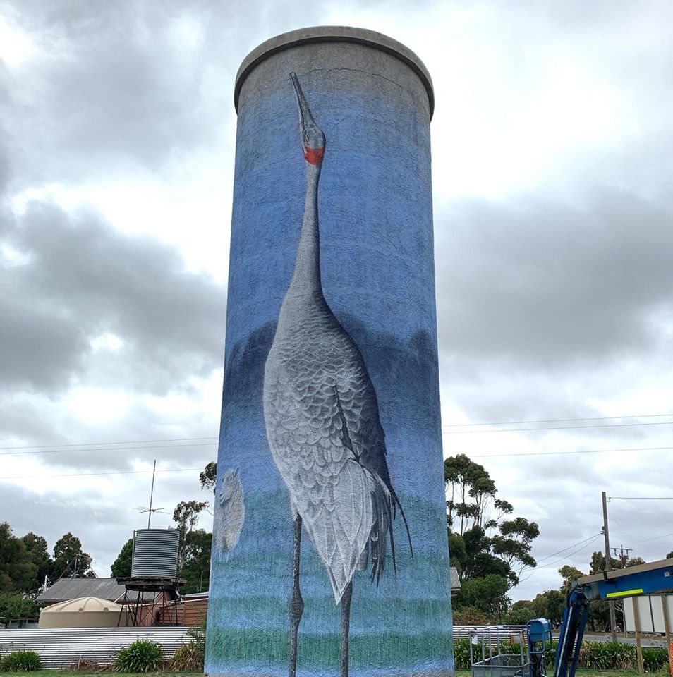 Lismore Water Tower Art