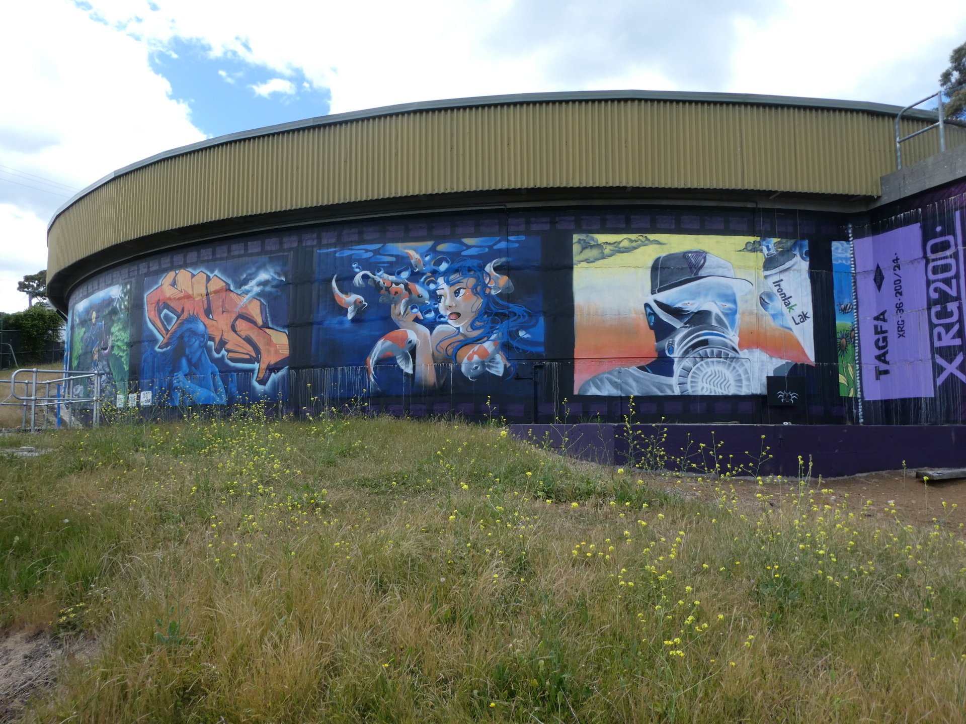 Canberra Water Tower Art Locations