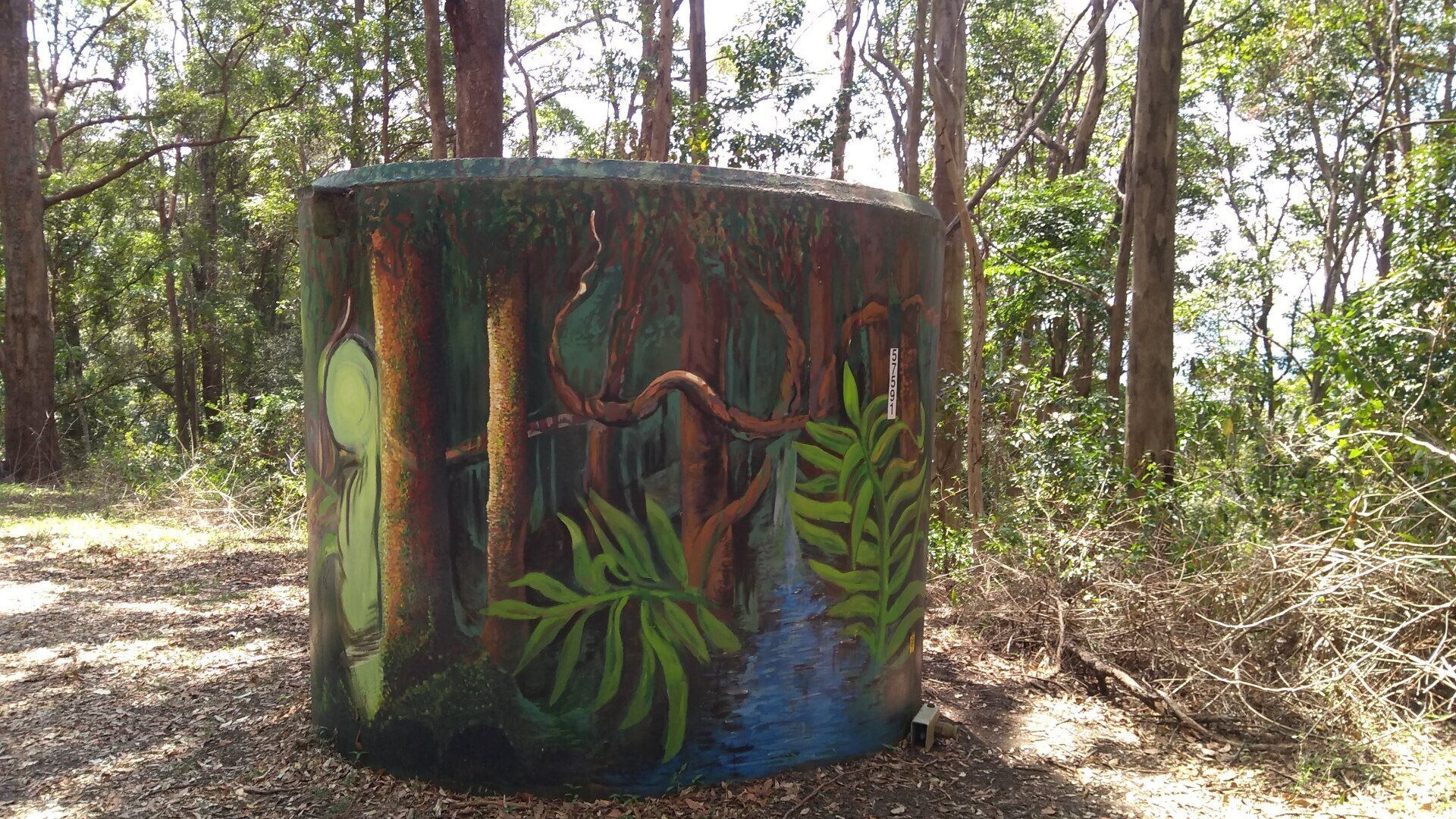 Spring Brook Water Tank Art