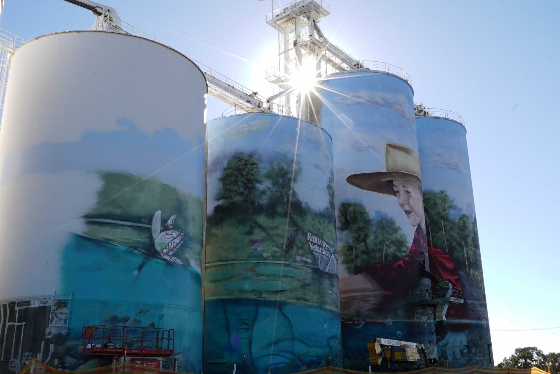 GrainCorp Silos at Yelarbon