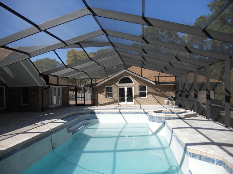 Pool Enclosures Jacksonville & St. Augustine, FL A Screen Repair By