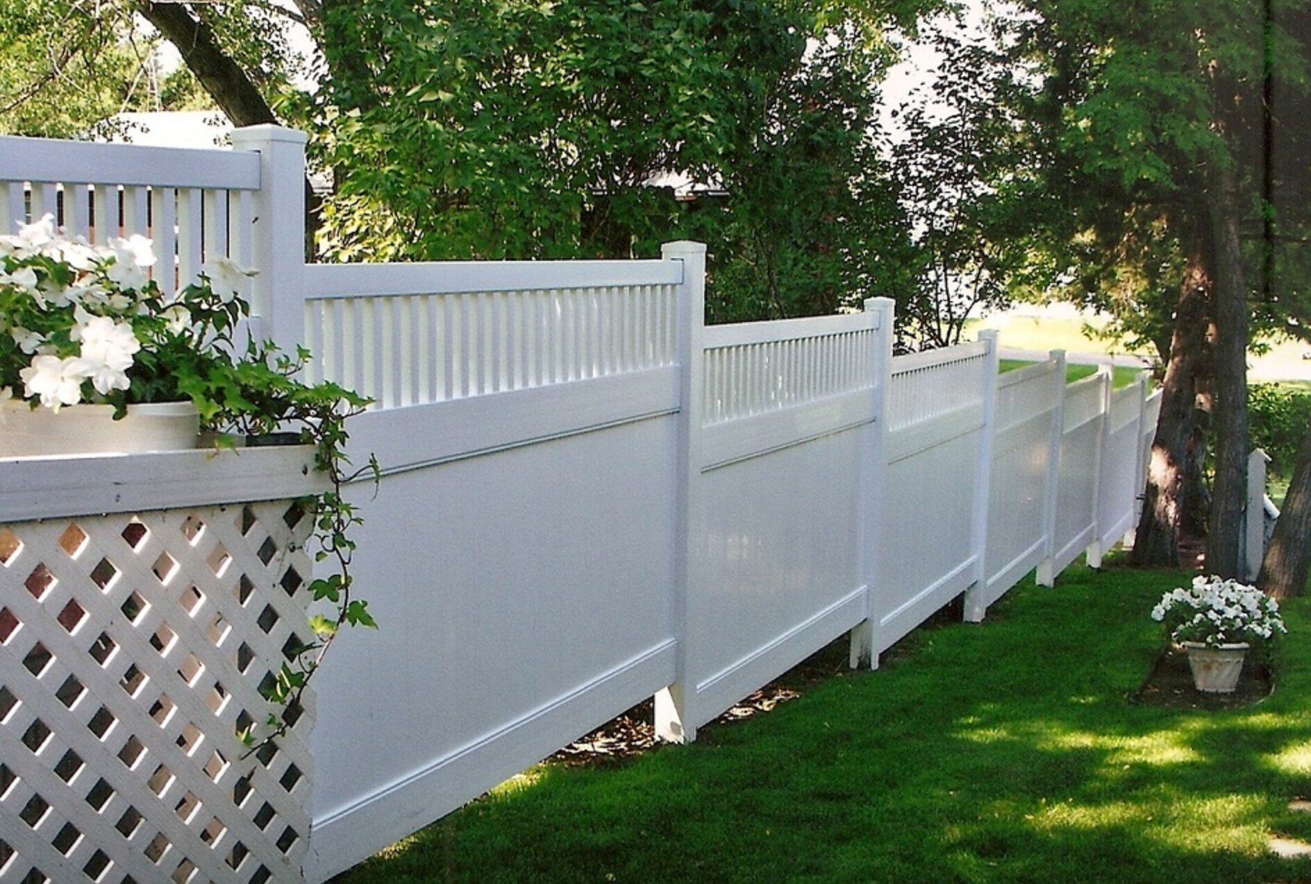 Custom Vinyl Fencing Vinyl Fence Installation Virginia