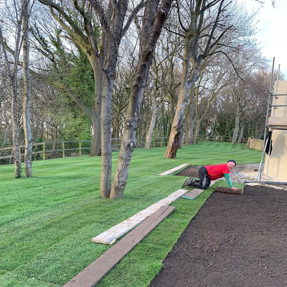 Turf laying Greenmoor Turf & Topsoil Suppliers
