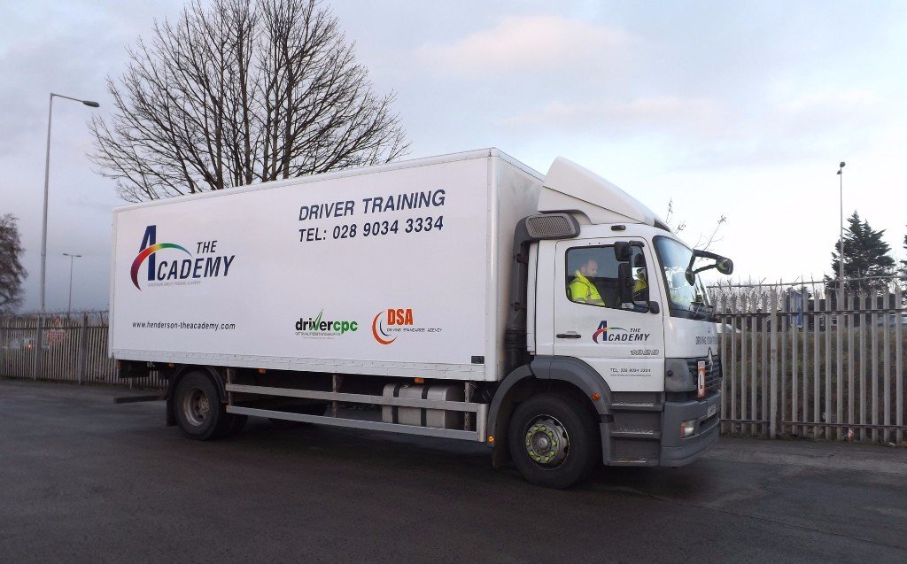 LGV and HGV training in Newtownabbey, Belfast, Northern Ireland