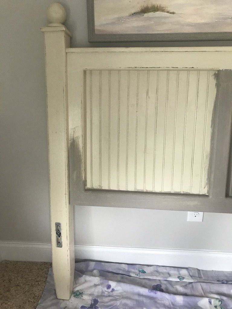 How to Paint a Bed with Chalk Paint