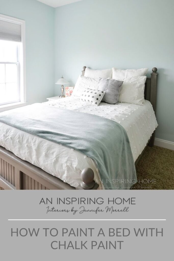 How to Paint a Bed with Chalk Paint