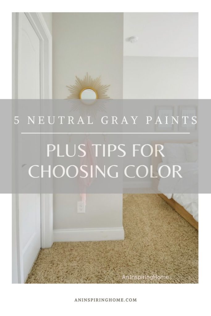 5 Top Neutral Paint Colors Plus Tips on Choosing a Color