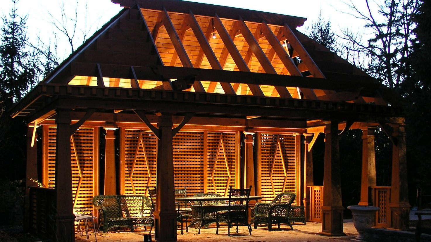 Artistic Outdoor Lighting Chicago Landscape Lighting Company