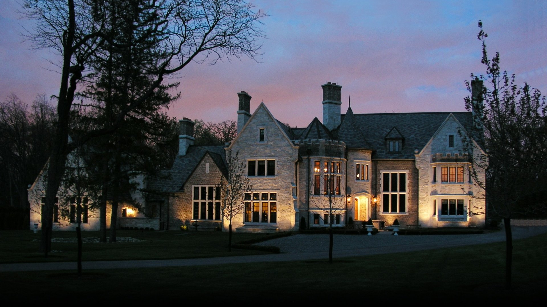 Artistic Outdoor Lighting Chicago Landscape Lighting Company