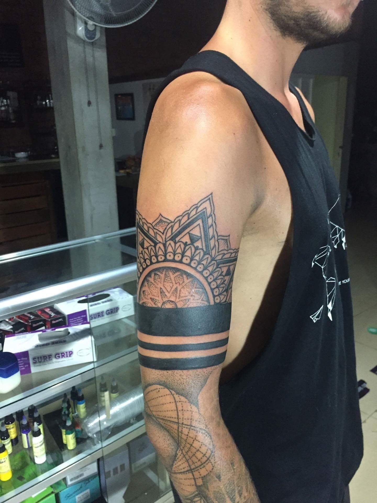 Geometric Tattoos Black Gold Tattoo Co Edmonton