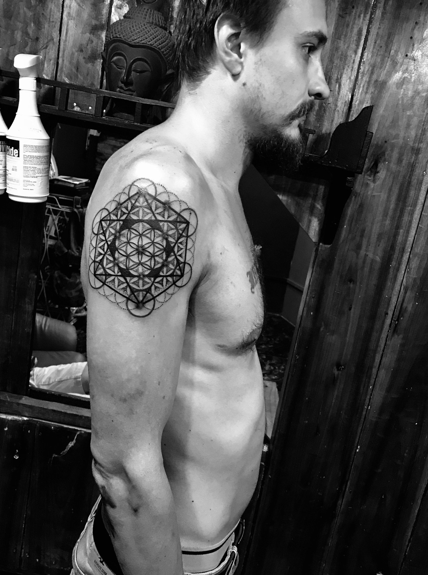 Geometric Tattoos Black Gold Tattoo Co Edmonton