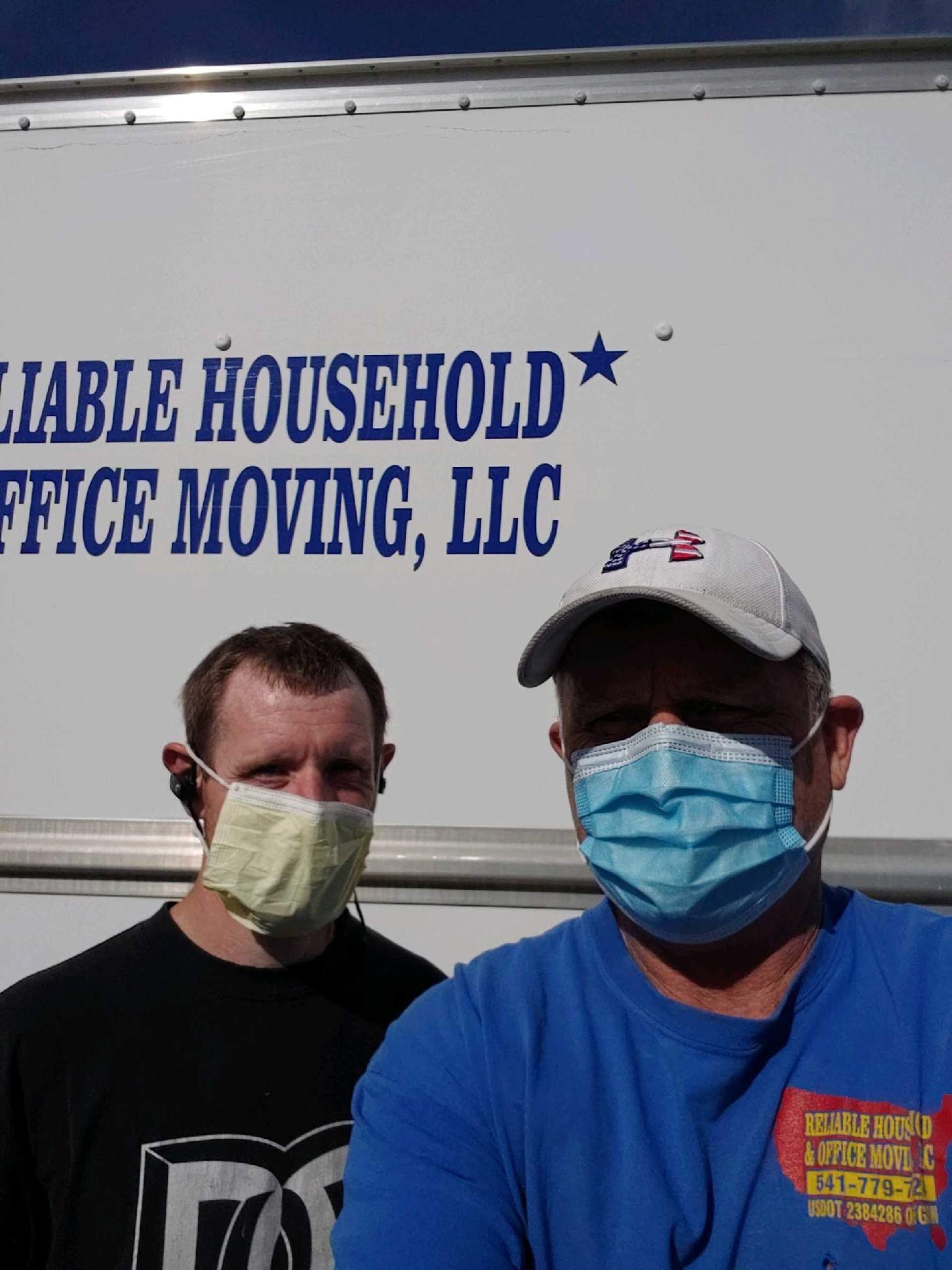 Moving Company Central Point, OR Reliable Household & Office Moving LLC