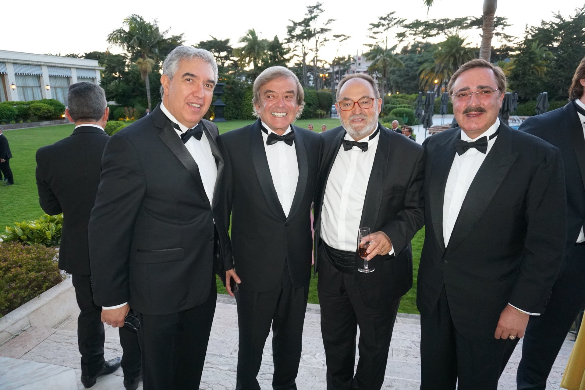 Baile da Flor com Alfredo Afonso, Carlos Porto, Vasco Veiga e Henrique Cristo