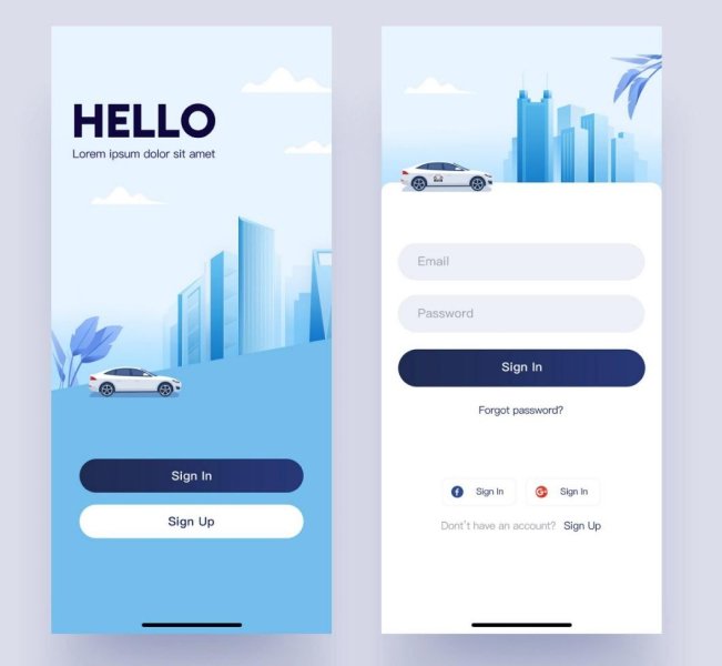 Giao diện ứng dụng