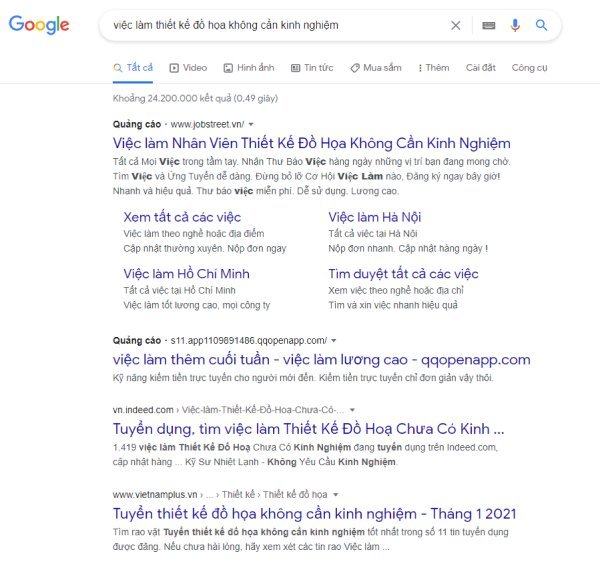 Những con số biết nói trên công cụ tìm kiếm Google