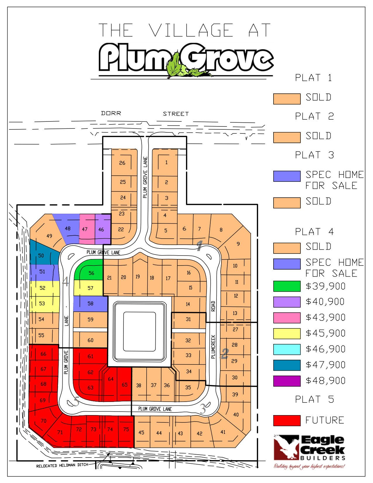 VILLAGE AT PLUM GROVE Eagle Creek Builders, Toledo, Ohio