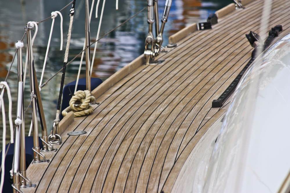 Marine teak deck installation, repairs, maintenance on Yachts and Boats.