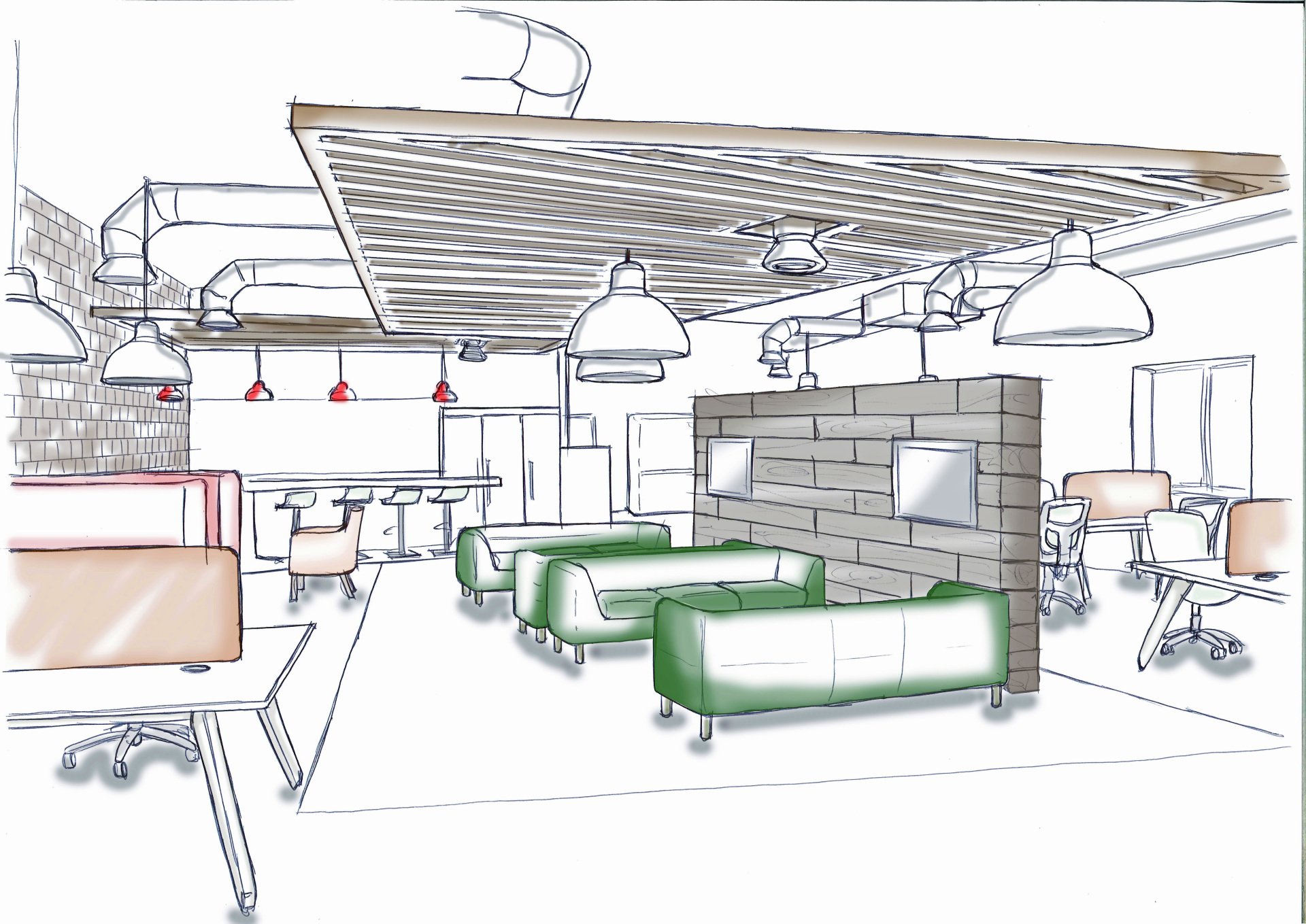 Resimercial Office Design; Making you Feel at Home at Work