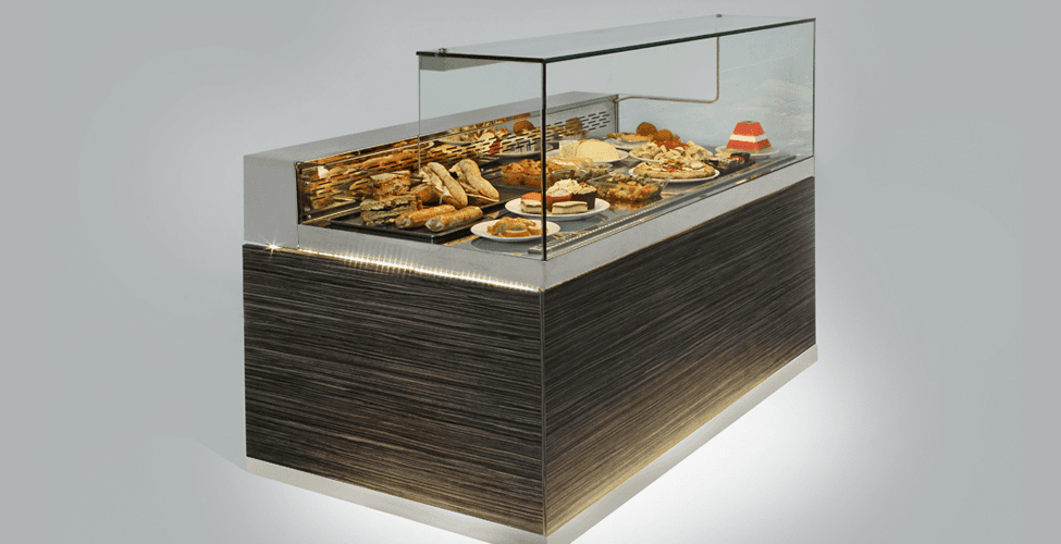 Deli counters in London, UK