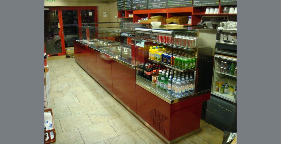 Grab & go selfservice counters in London, UK
