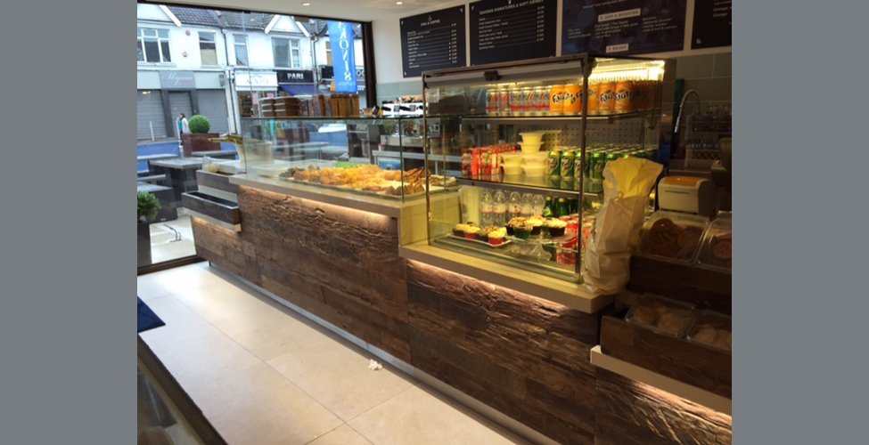 Grab & go selfservice counters in London, UK