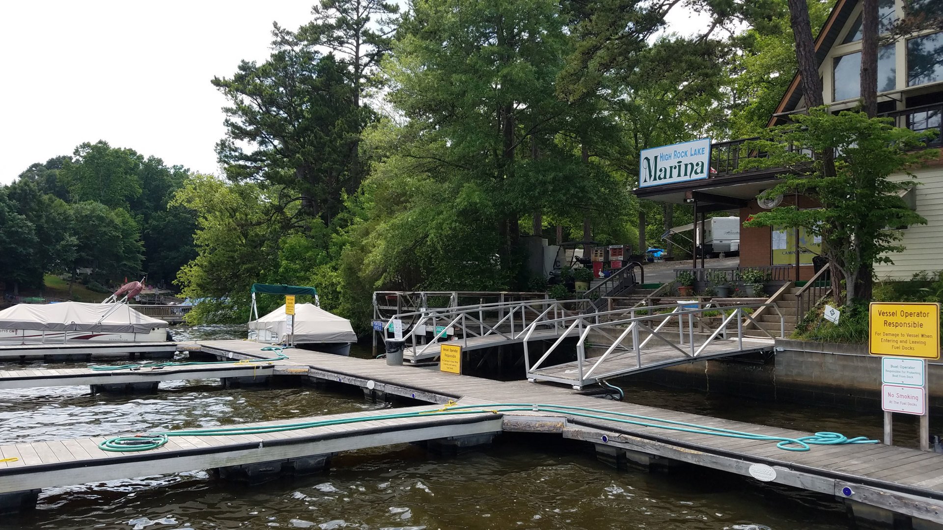 Camping in North Carolina High Rock Lake Campground
