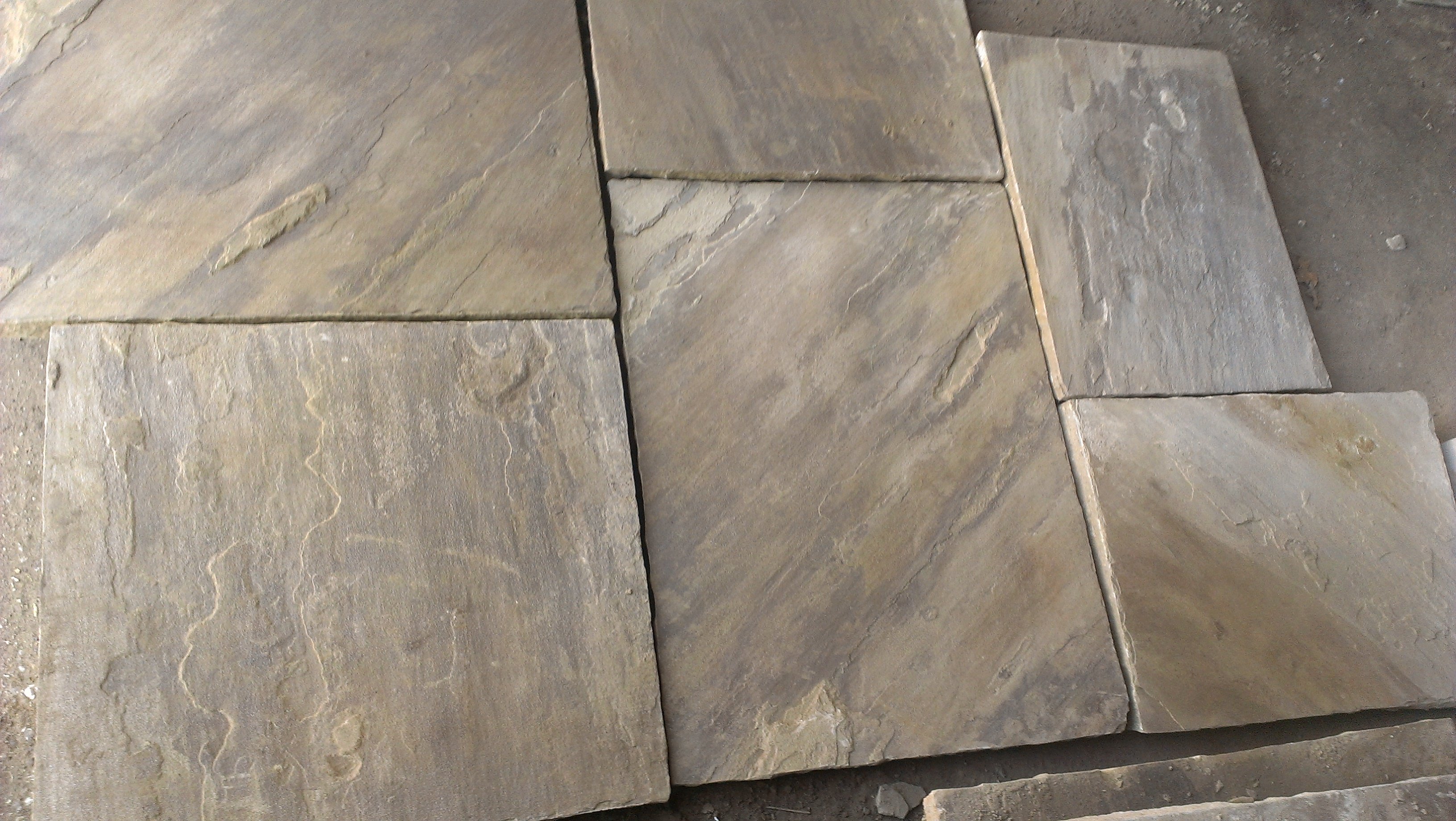 New and reclaimed Yorkstone paving in Broadbridge Heath