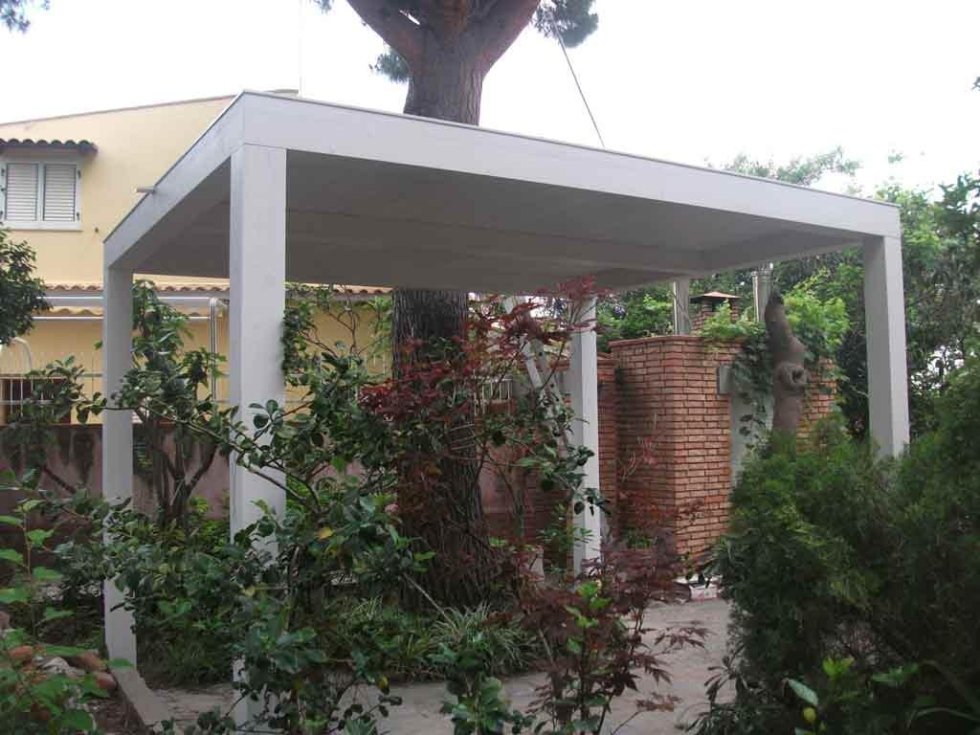 Coperture in legno messina ediltorre Gazebo legno lamellare