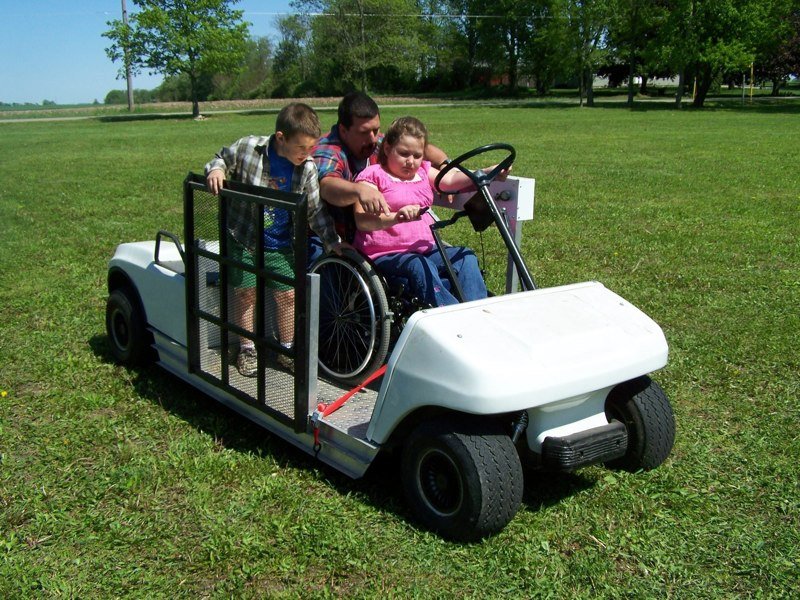 ADA Handicap & Wheelchair Accessible Golf Carts Photos