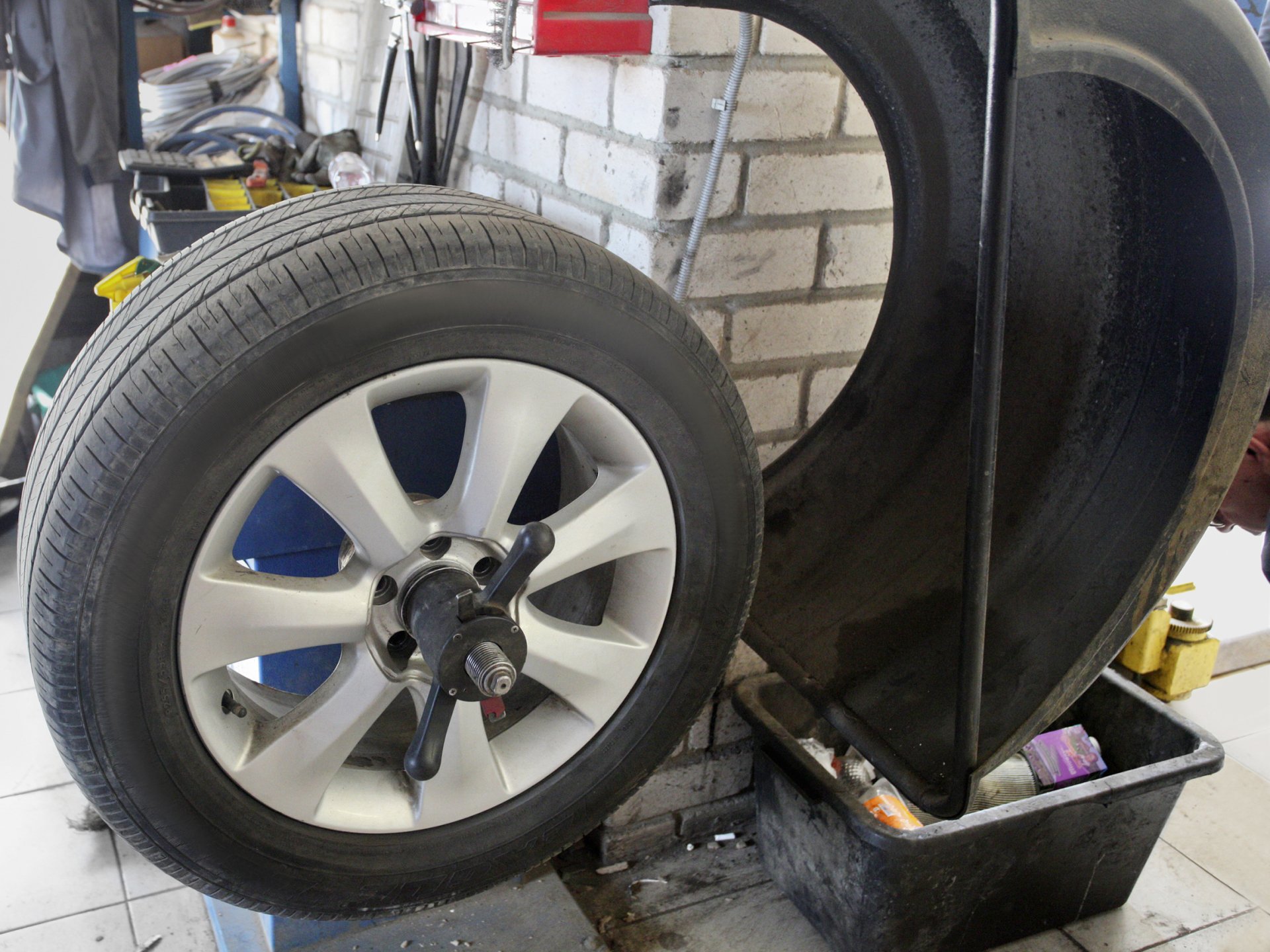 Flat tyre Marston Tyres