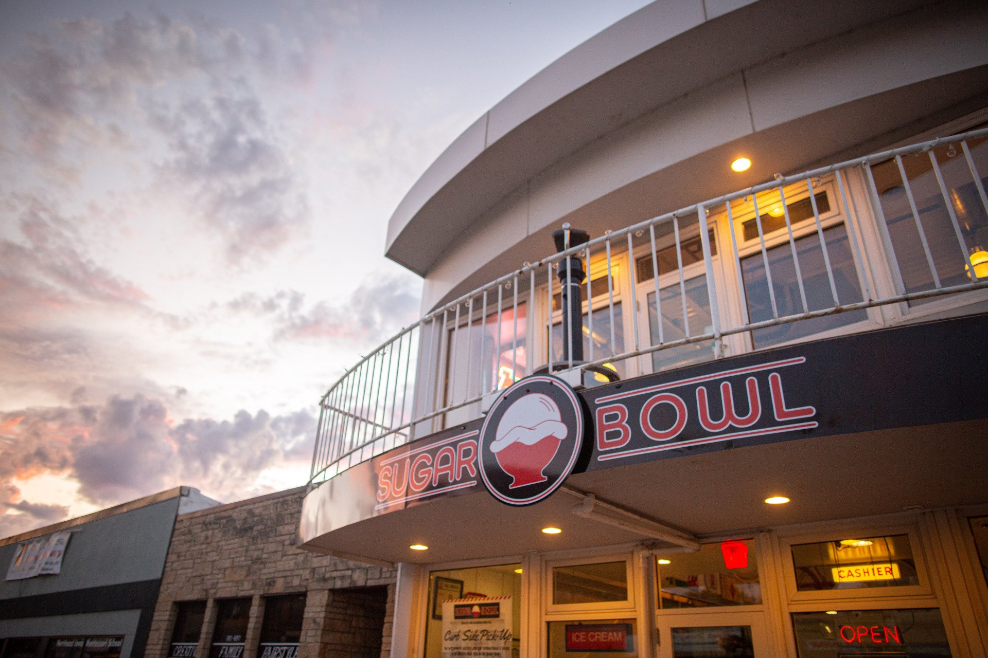 Sugar Bowl Ice Cream & More Downtown Decorah & at Luther