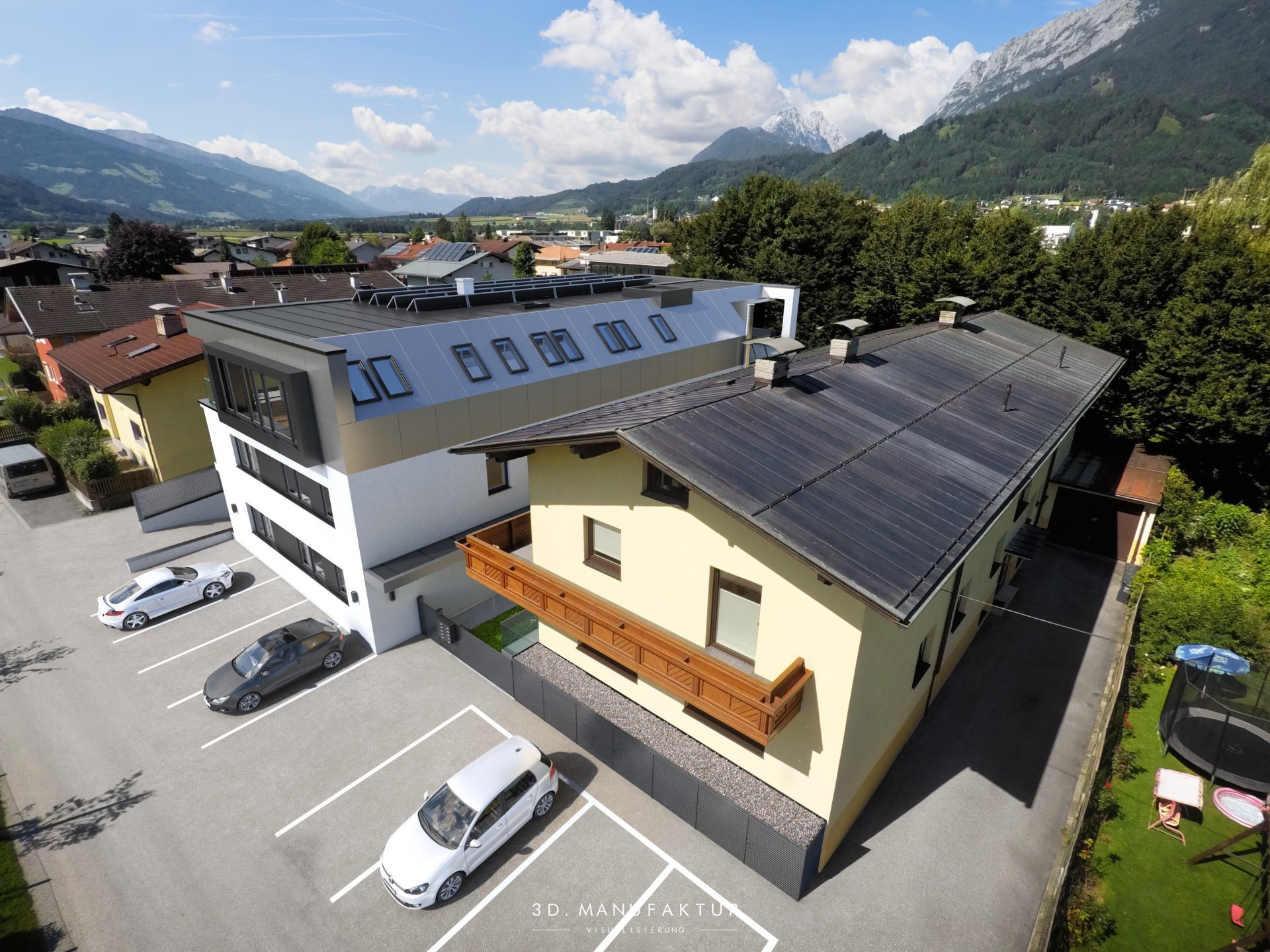 Visualisierung Wohnbau