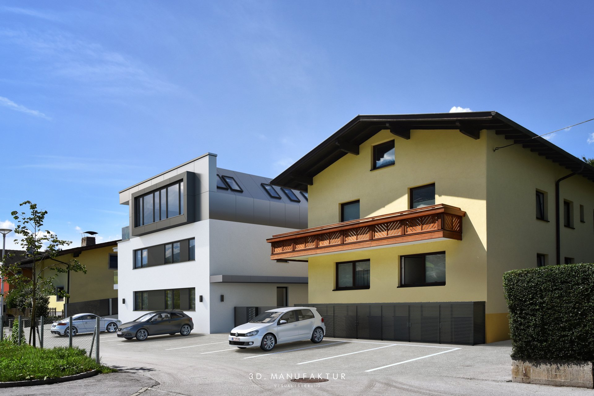 Visualisierung Wohnbau