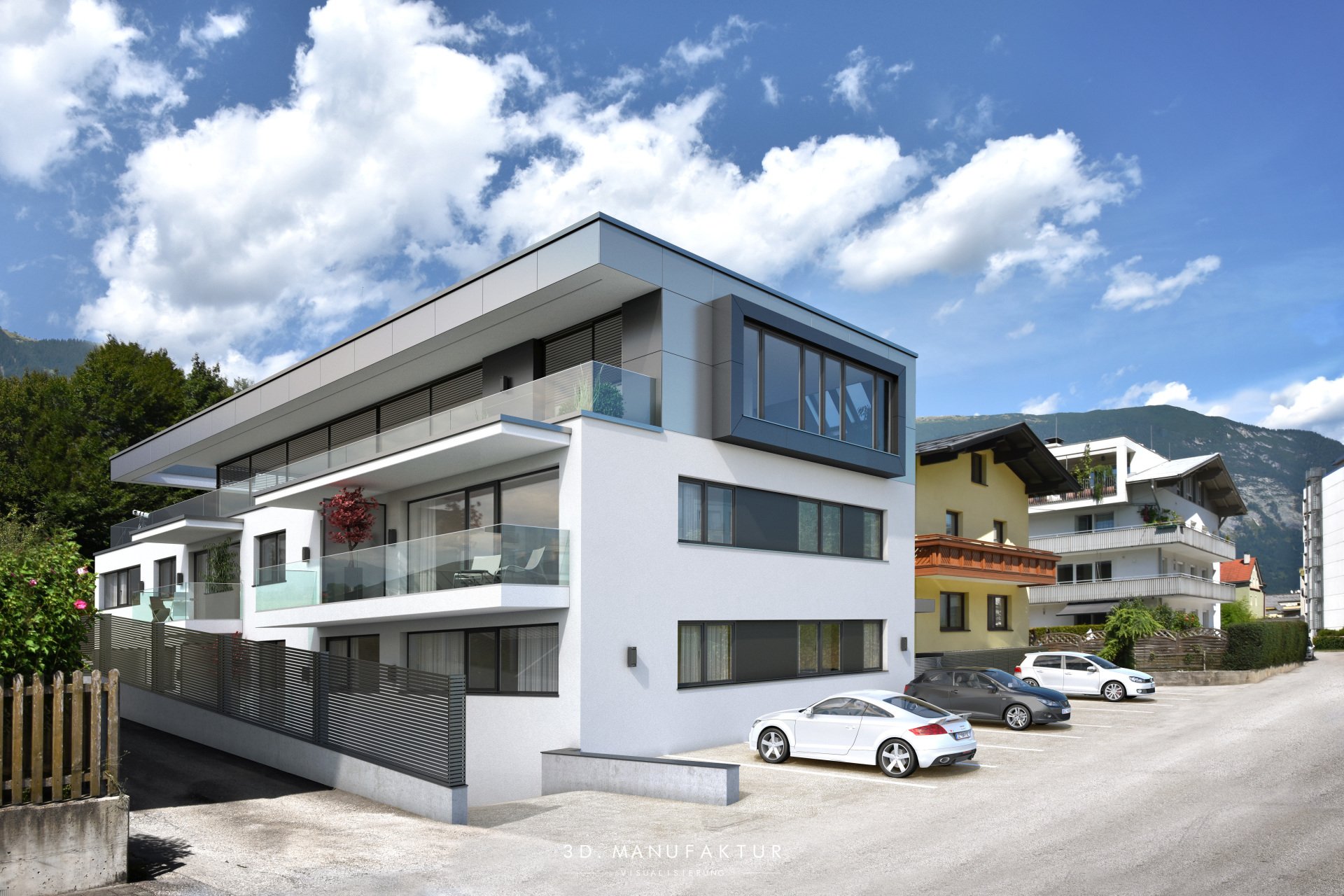 Visualisierung Wohnbau