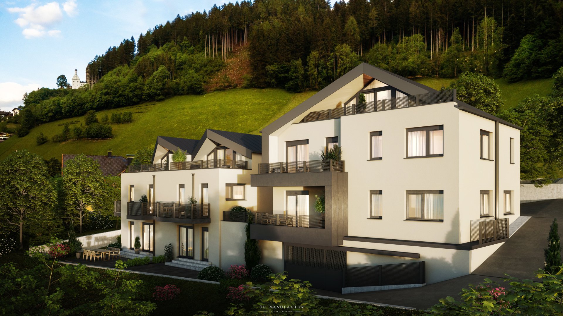 Visualisierung Wohnbau