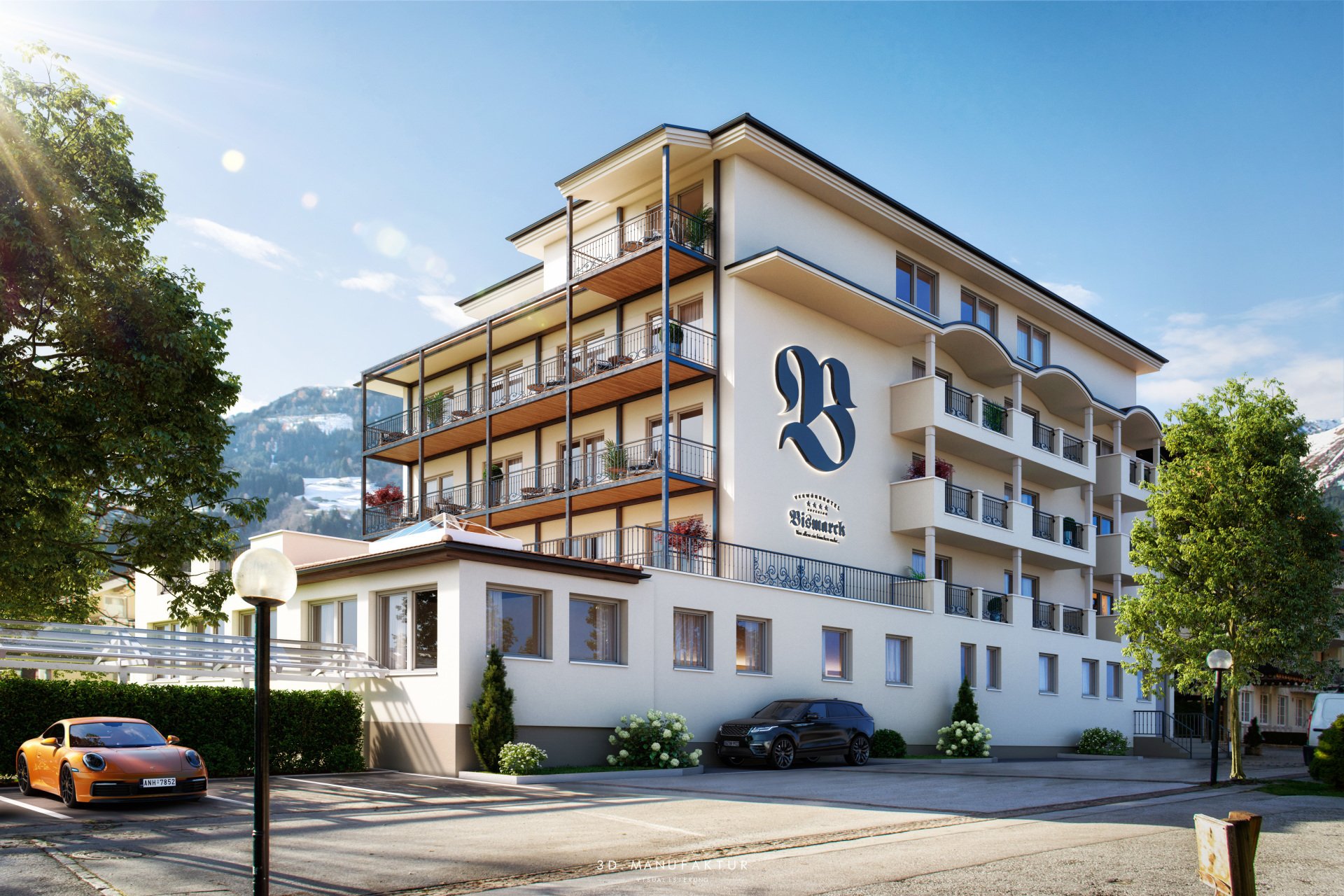 Visualisierung Hotel