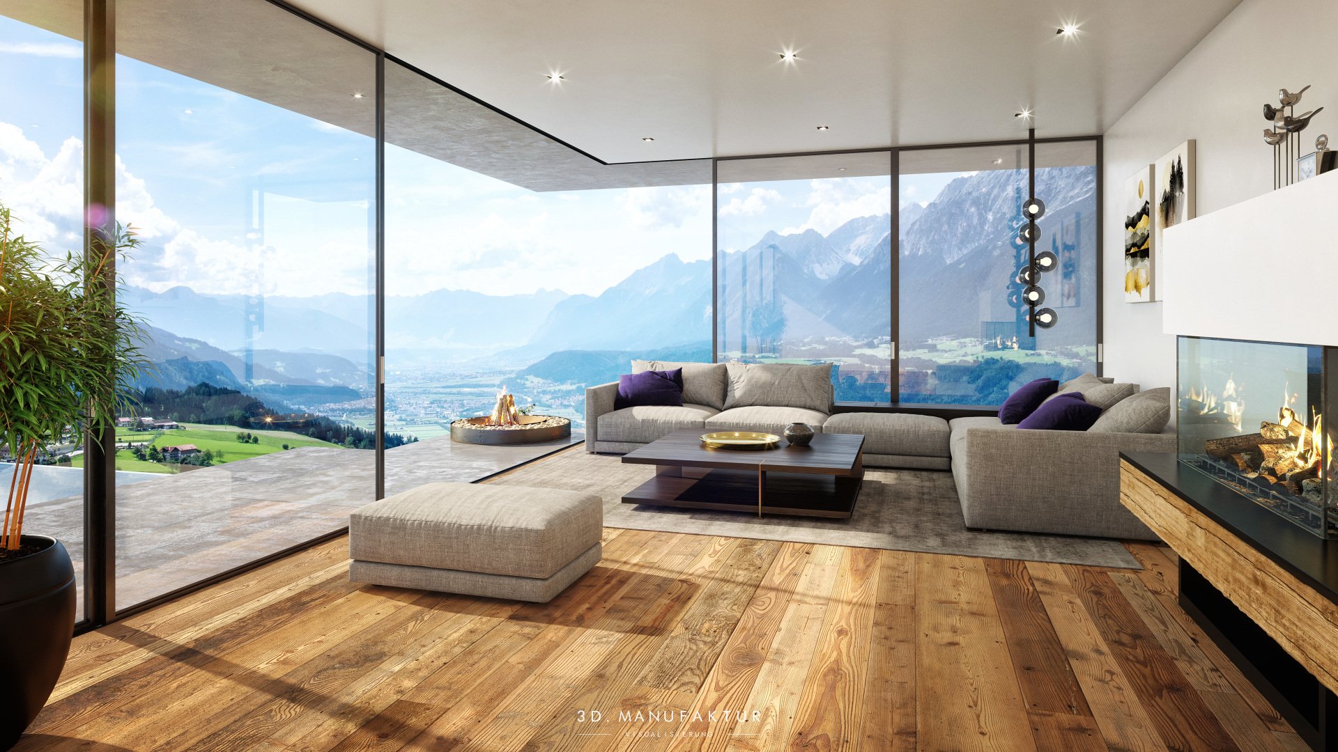 Visualisierung Wohnbau