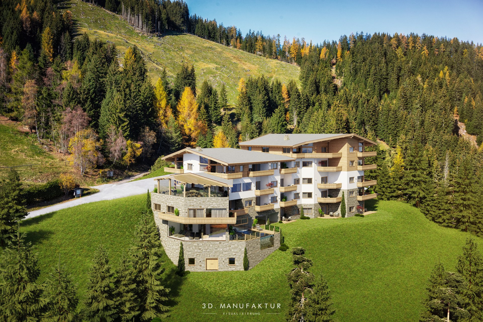 Visualisierung Hotel