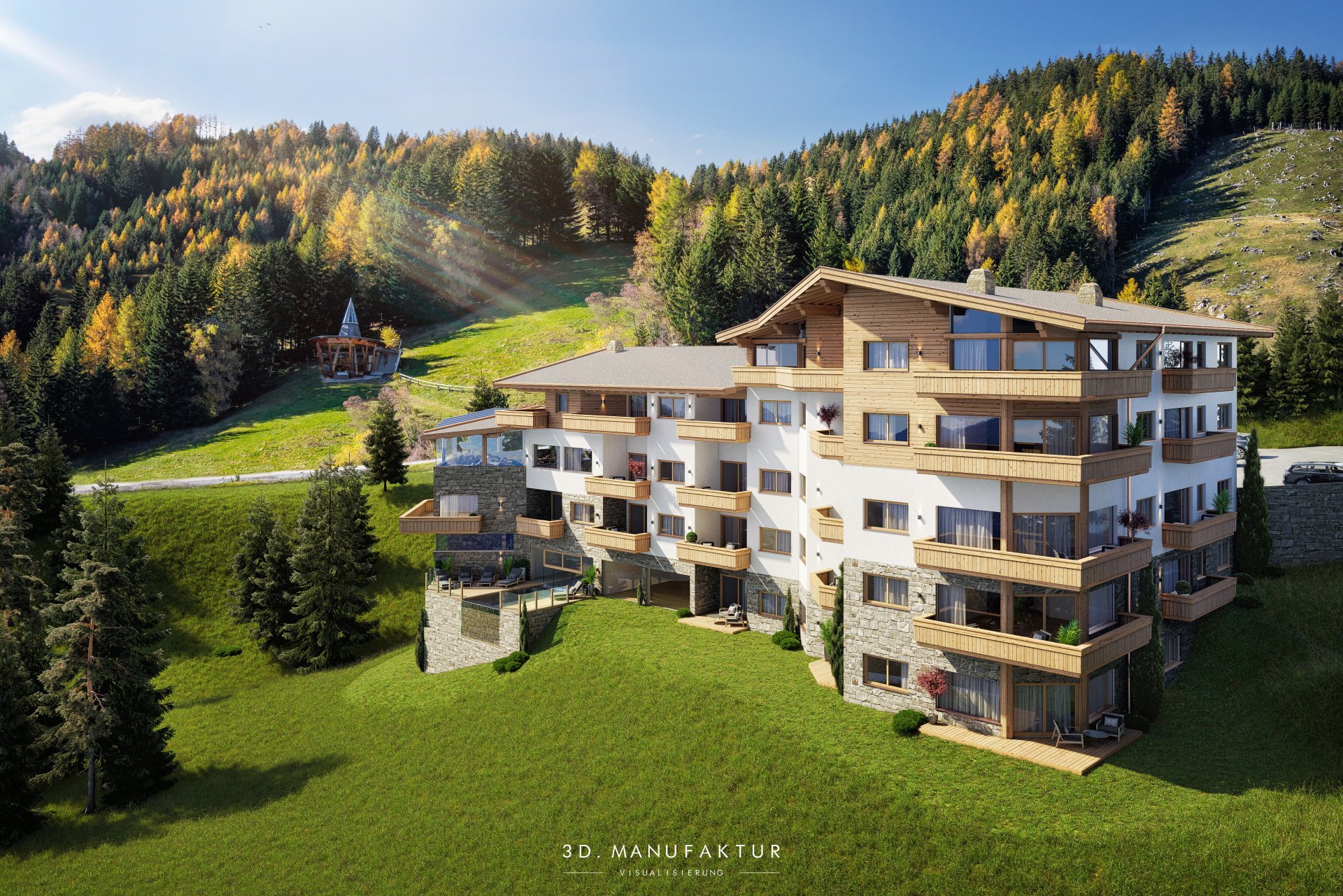 Visualisierung Hotel