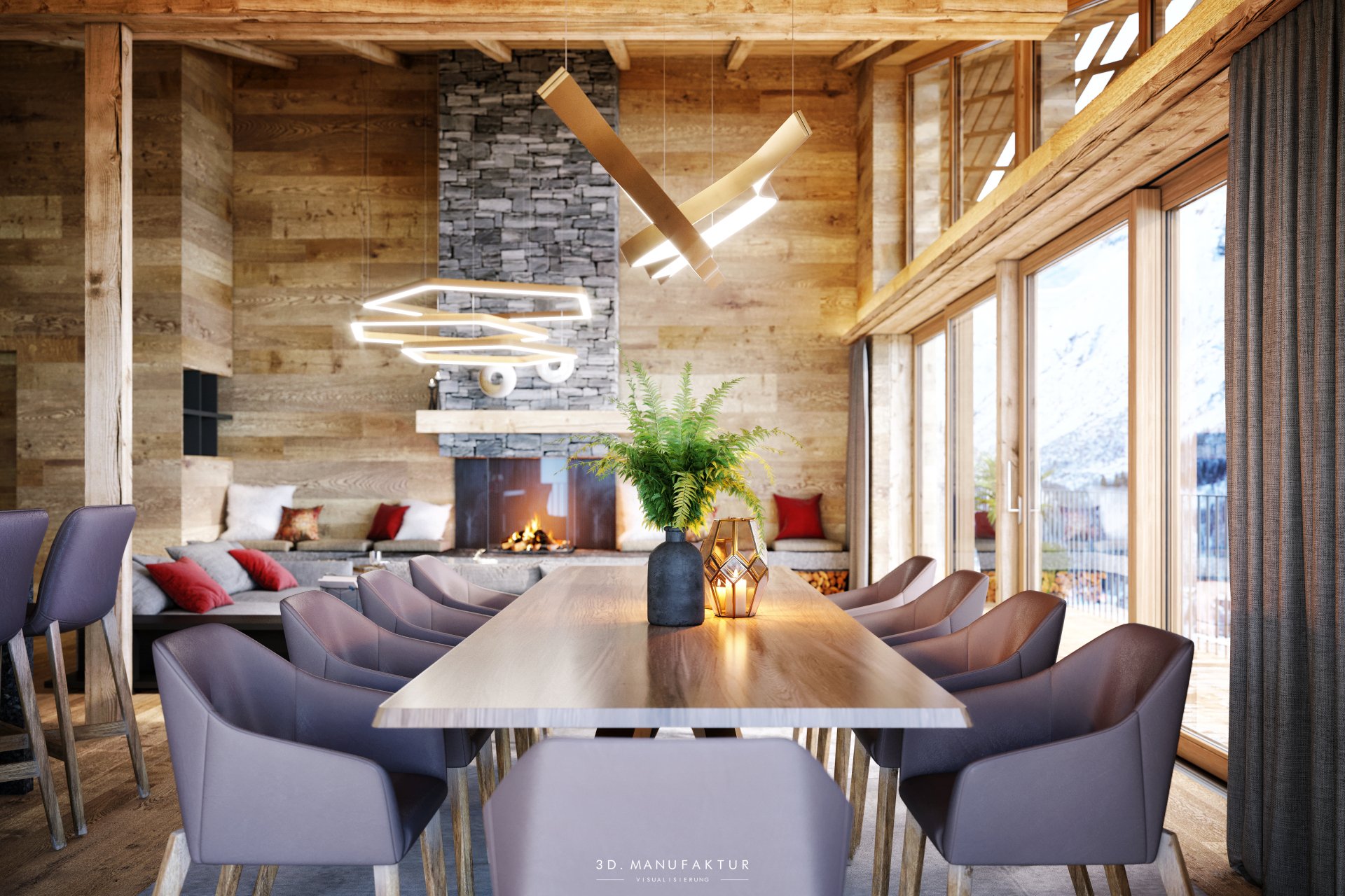 Visualisierung Chalet