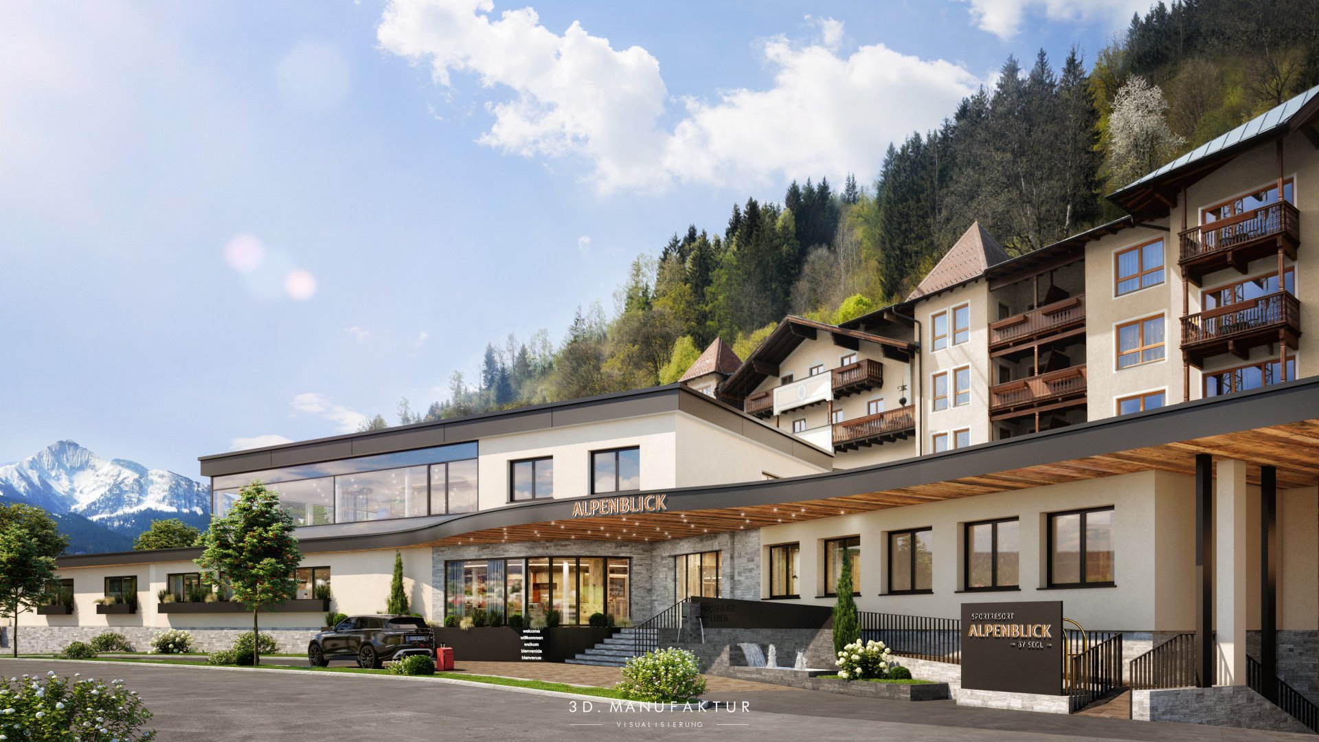 Visualisierung Hotel