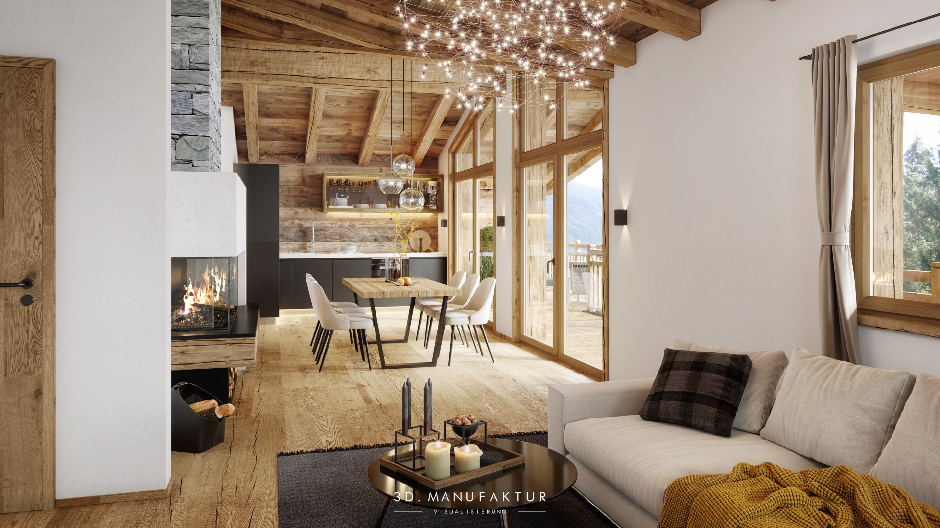 Visualisierung Chalet