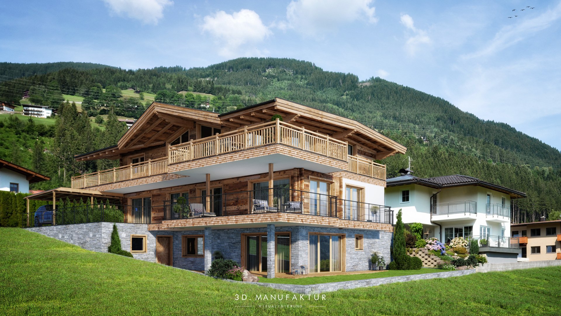 Visualisierung Chalet